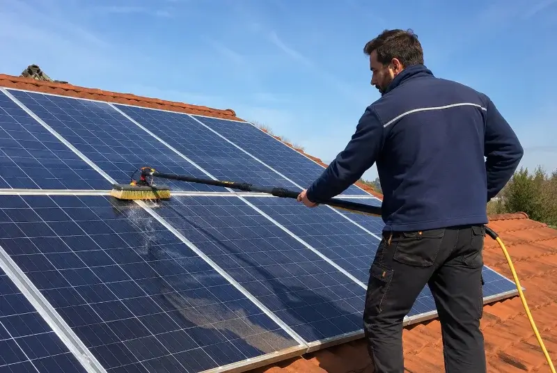 Nettoyage et entretien de panneaux solaires à Saint-Morillon